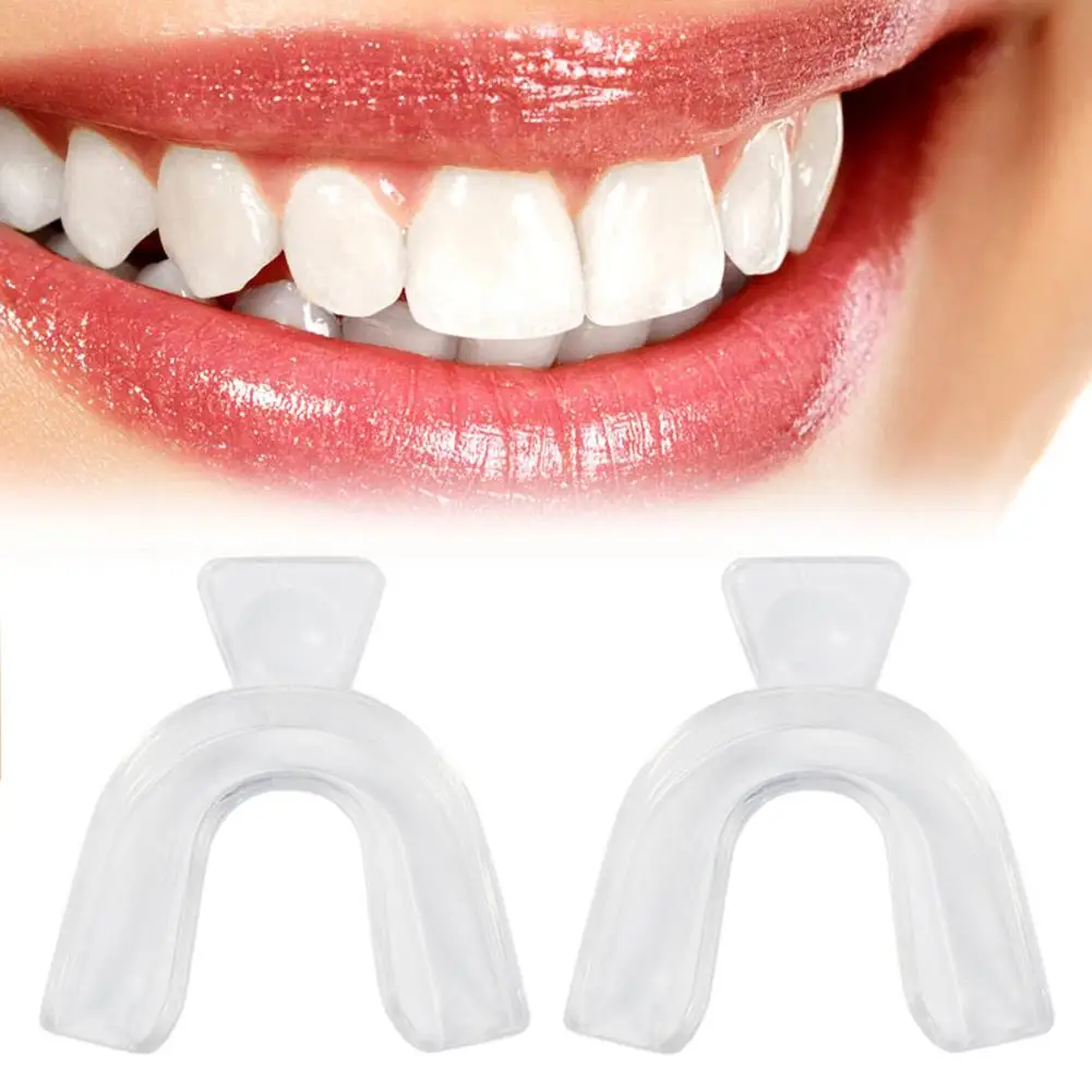 

5Pcs Transparent Night Guard Gum Shield Mouth Teeth Whitening Tray Dental Care