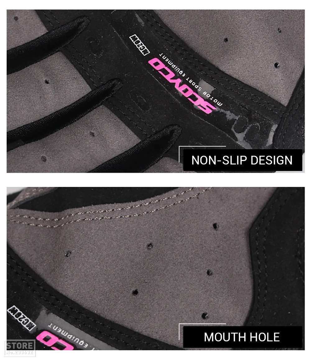 SCOYCO женские Мотоциклетные Перчатки из углеродного волокна Guantes Moto перчатки с сенсорным экраном перчатки для мотокросса дышащие мотоциклетные перчатки для верховой езды