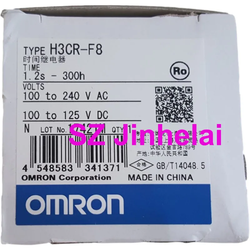 Оригинальное реле времени OMRON H3CR-F8 калькулятор 100-240 В переменного тока