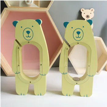 

1pcs Money Storage ins Nordic Style House Little Bear Pattern Save Money Box Pot Birthday Baby Shower Gift for Kids Home Decor