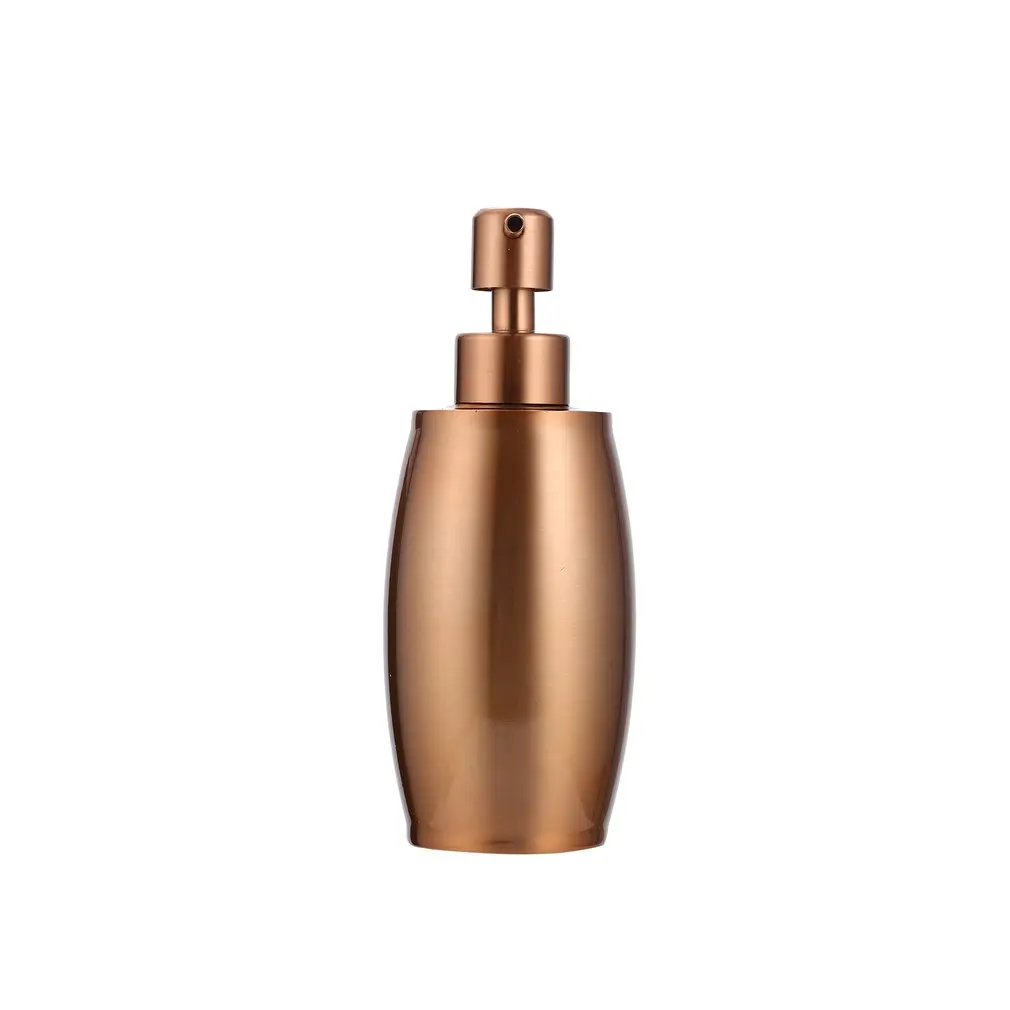 

Stainless Steel Liquid Hand Soap Dispenser Rose Gold Pump Bottle Kitchen Bathroom Hand Lotion & Essential Oils Bottle