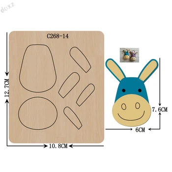 

New Wool Wooden die Scrapbooking C-268-14 Cutting Dies for common die cutting machines on the market