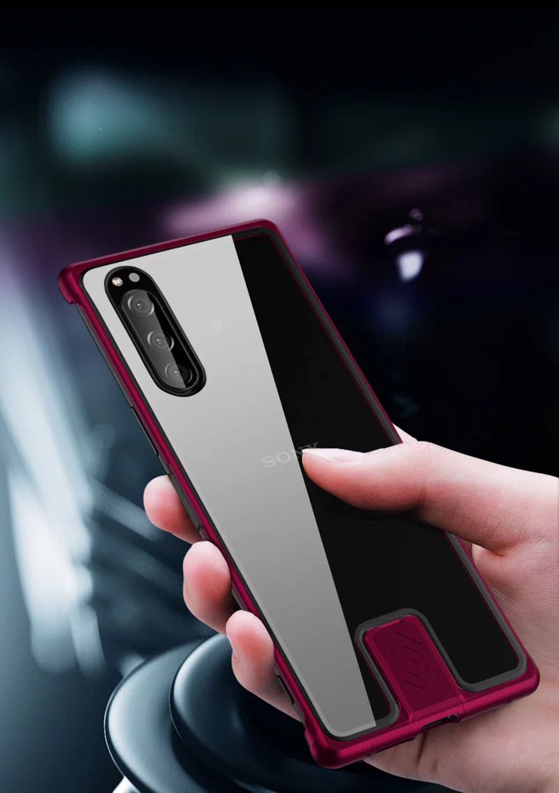 Роскошный металлический чехол-бампер для sony Xperia 5, чехол, ударопрочный, закаленное стекло, алюминиевая рамка, задняя крышка для sony Xperia 5, чехол для телефона