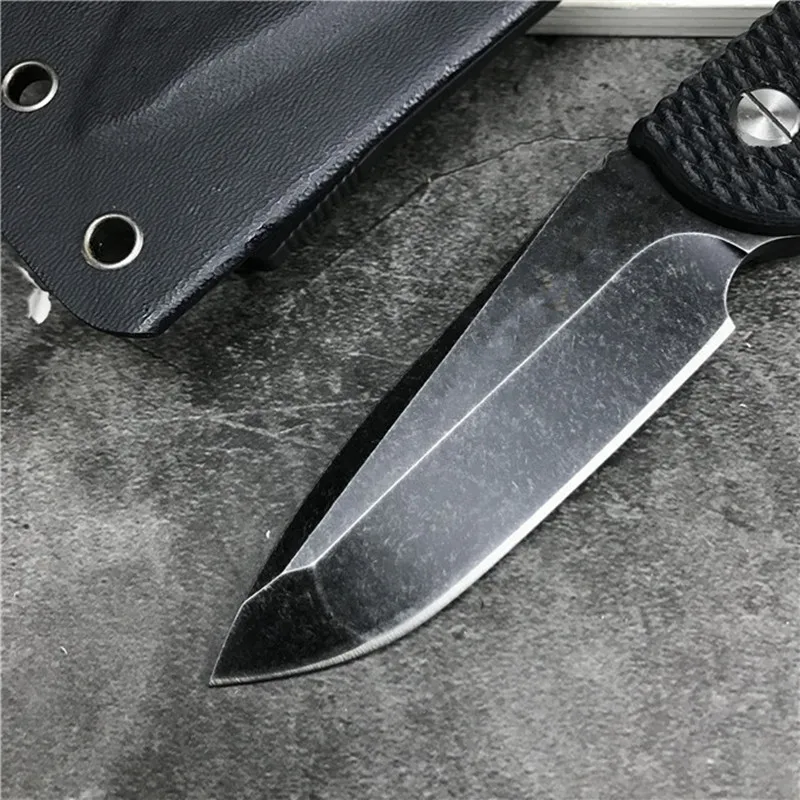 HS инструменты для выживания на открытом воздухе 9Cr13 сталь G10 Ручка Тактический Походный нож с прямым лезвием EDC инструмент нож с фиксированным лезвием