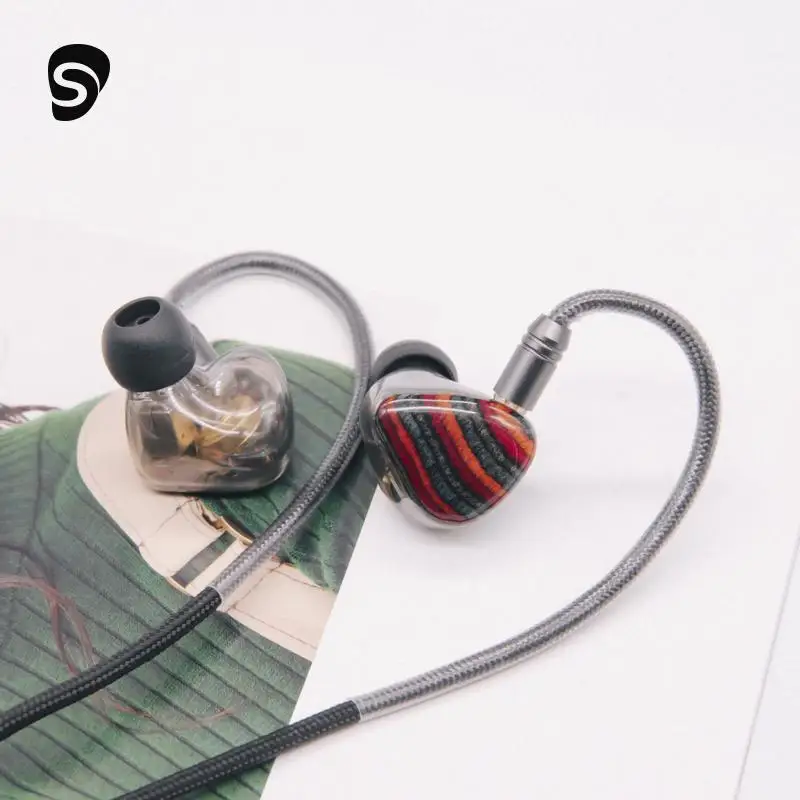 Shuoer Conductor Electrostatic DD 2BA 4EST Tribrid Flagship In Ear Hifi Monitor DJ Studio Audiophile Musician Earphones Earbuds