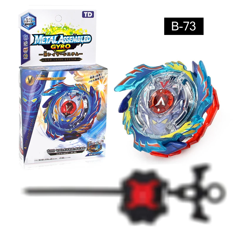 Toupie Bey Battle Burst турбо Металл Fusion Bay Blade Gyro Игрушки для мальчиков Рождественский подарок вертушки с ареной и пусковой установкой - Цвет: B-73