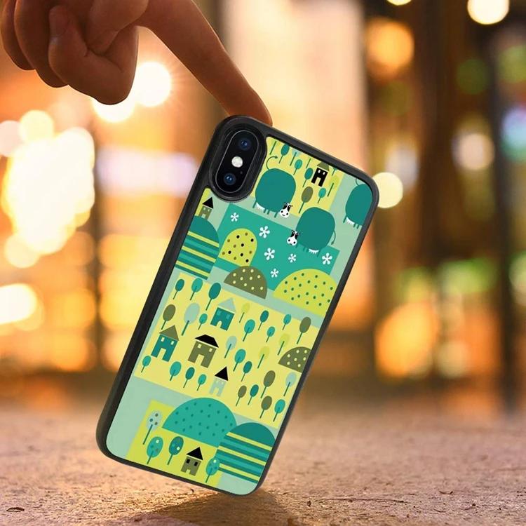100 шт для IPHONE 7/8plus пустой 2D ТПУ сублимационные Чехлы для телефона рукоделие принт резиновая задняя защитная крышка с белым металлическая пластина