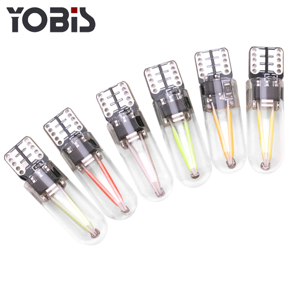Новейшая модель T10 COB Led Cob Стекло автомобильный светильник со светодиодными
