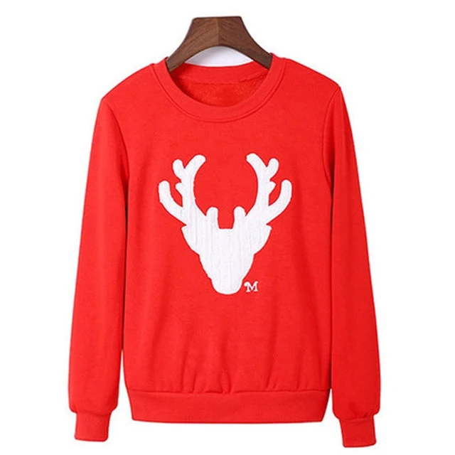 Plus velvet Одинаковые Семейные рождественские футболки с длинными рукавами для всей семьи; Семейные комплекты; модные Семейные комплекты - Цвет: Plus velvet