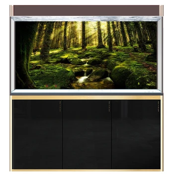 

[JX-9807] Fish Tank Background HD Natural Series Aquarium Sticker Mural Decoration Painting Pattern Size Can Be Customized