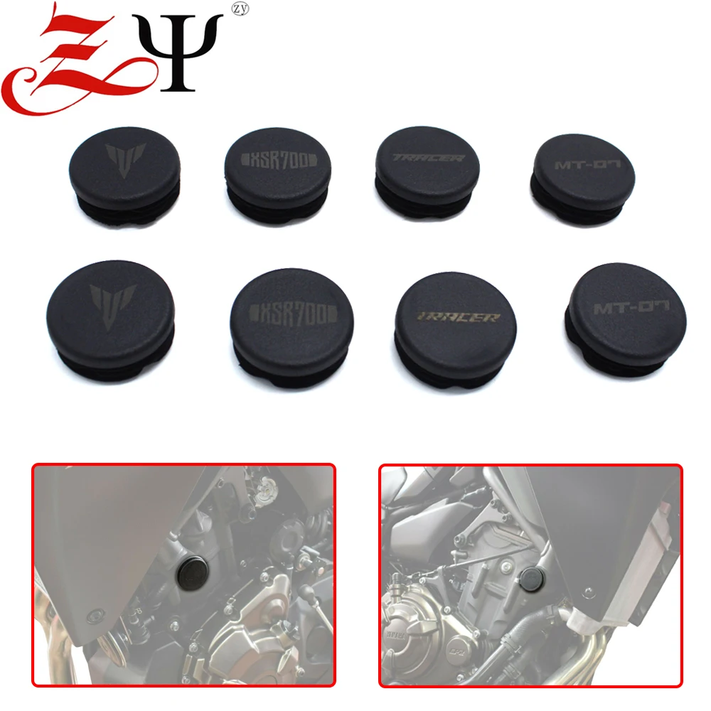 

Frame End Caps For Yamaha MT-07 Tracer700 XSR700 Fairing Screws Frame Hole Cap Cover Plug Decor