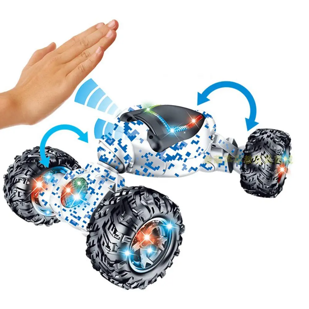 

Stunt RC Car Toy Gesture Sensing Twisting Vehicle Gifts with Light Sound Music High Quality