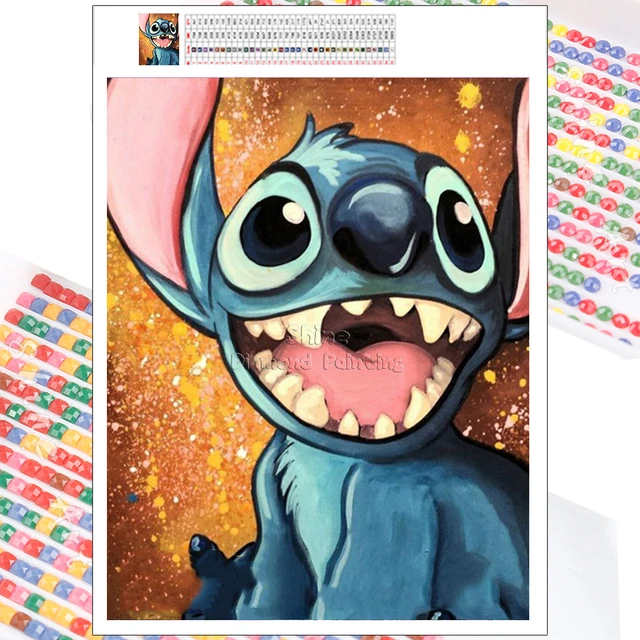 5D Diamond Painting Disney New Arrivals Cartoon Lilo Stitch and Angel Set  Alien Dog Hobby Art DIY Full Drill Mosaic Home Decor