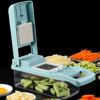

Vegetable Cutter Dicing Blades Slicer Fruit Peeler Potato Cheese Grater Chopper Kitchen Accessories Vegetable Slicer