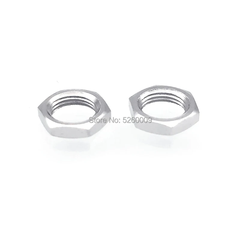 JINGTENG 3,5 мм серебро/черный/золото рифленые гайки/серебро/черный шестигранные гайки