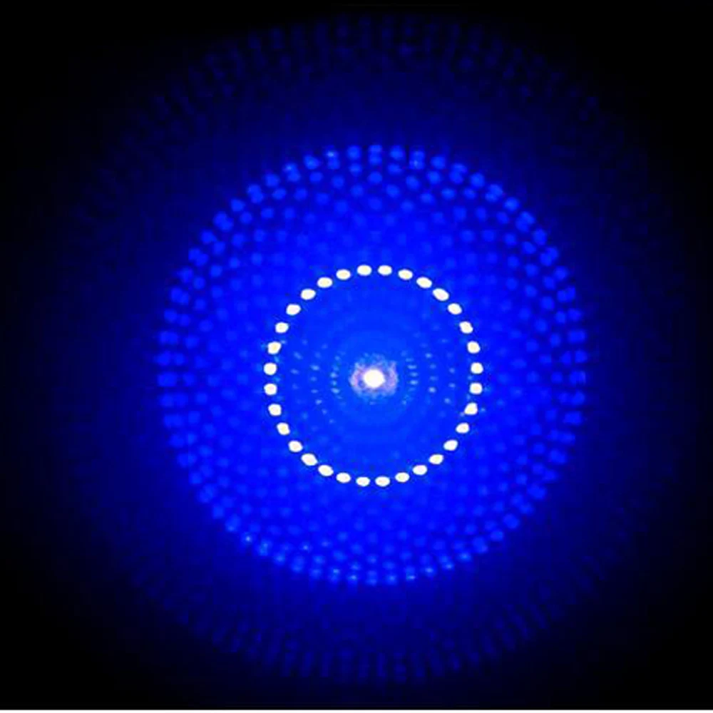 Горящая Синяя лазерная указка фонарик прицел фонарь 445 нм 10000 м Фокусируемый лазер горящий спичка свеча горит фейерверк