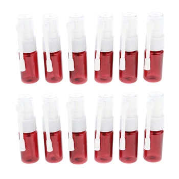 

12 Pcs 10 ml Spray Bottles-Ear & Throat Mouth Swivel Sprayer for Inflammatory Bacterial Tonsil Pain Ease