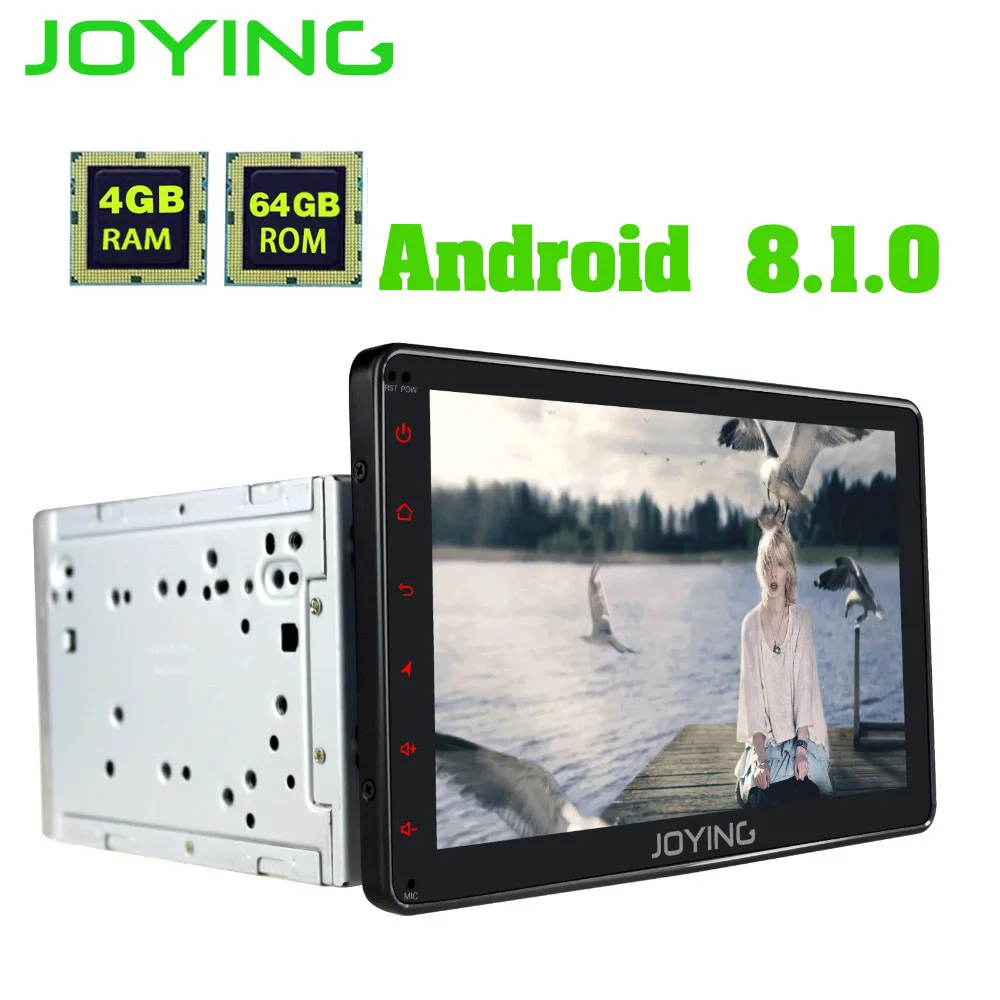 Best Joying Intel 2Din Android 8.1 1080P Car Stereo 8 inch 8 core 4G ROM Intelligent System Navi Radio for Toyota with Reverse Camera 4