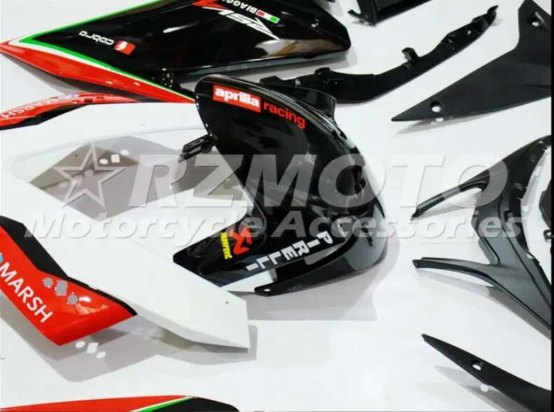 ABS литья под давлением полный обтекатель комплект подходит для Aprilia RSV4 1000 2009- 09 10 11 12 13 14 набор на заказ красный черный желтый