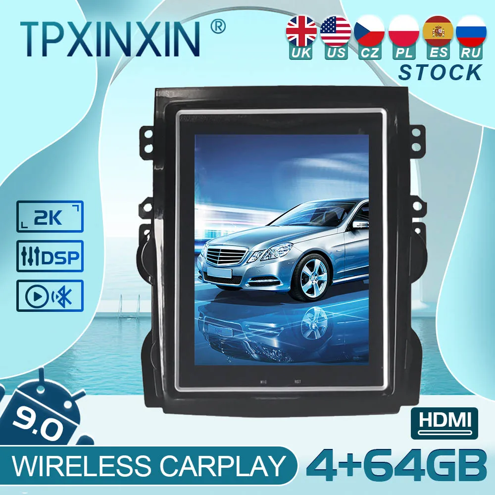 

For Chevrolet Malibu 2013-2015 Android 9 Carplay Radio Player Car GPS Navigation Head Unit Car Stereo BT WIFI