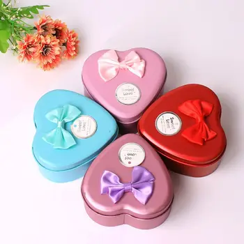 

6Pcs Scented Rose Petal Gift Heart Shape Box Bath Body Soap Flower Gift Wedding Party Favor Valentine's Day present MN