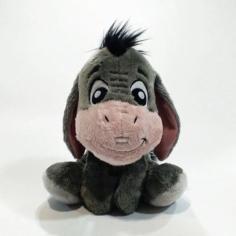 Серый 1pieces/lot 30cm the donkey eeyore doll gift Children's toys - Цвет: Серый