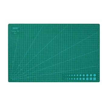 

300 450MM A3 Universal Double Side PVC Cutting Mat Environmental Friendly Self Healing Cutting Mat 3MM Thickness