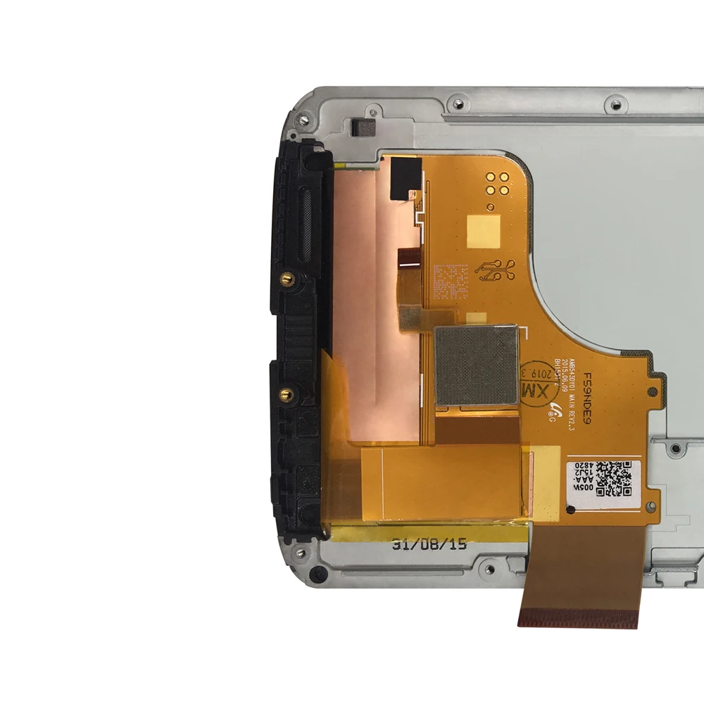 5,4" lcd s для Motorola MOTO DROID Turbo 2 XT1580 XT1581 XT1585 ЖК-дисплей с сенсорным экраном дигитайзер монитор сборка части+ рамка