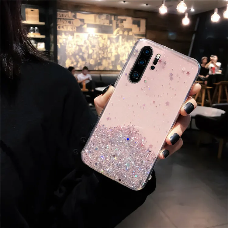 YBD мягкий Звездное блеск Чехол для honor 10 9 8 lite 8X 9X 9i 10i 20 20i 8A чехол Защитный корпус для honor V10 V9 V20 7X играть