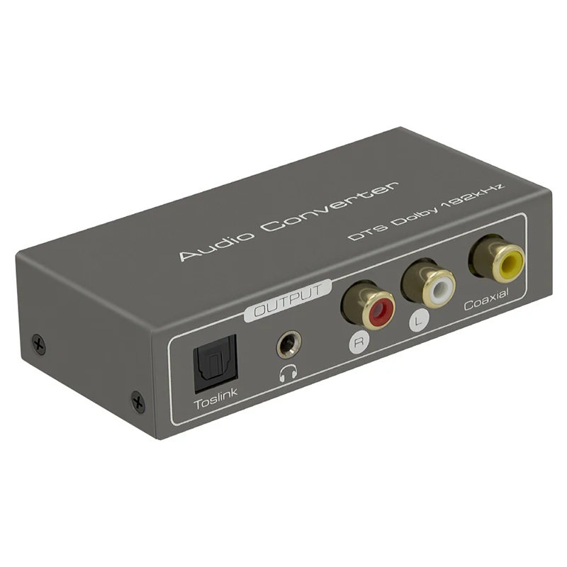 192 кГц 4K HDMI 2,0 ARC адаптер конвертер D в аудио цифро-аналоговый аудио конвертер Декодер коаксиальный toslink bi-direction