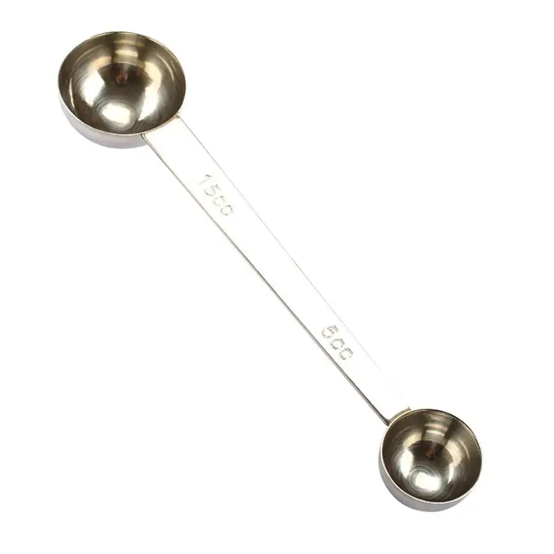 

15CC 5CC Double Head Coffee Spoon Stainless Steel Measuring Coffee Tea Spoon for Measuring Coffee Tea Ingredients