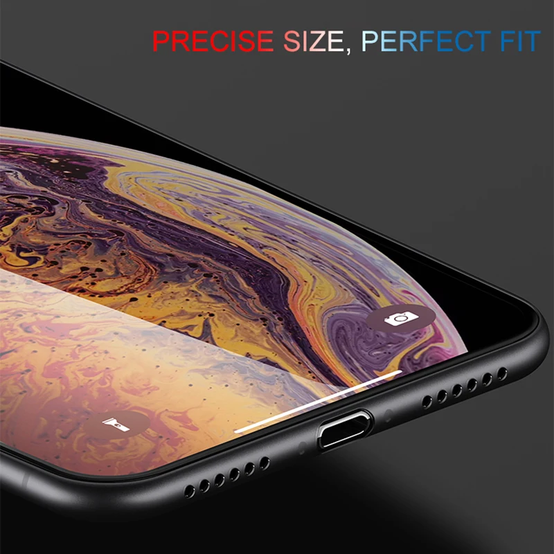 Роскошный Ультратонкий чехол для Iphone 11 Pro Max, чехол для Iphone Xs Max Xr X 8 7 6s 6 Plus 5 5S Se, матовый полипропиленовый прозрачный чехол
