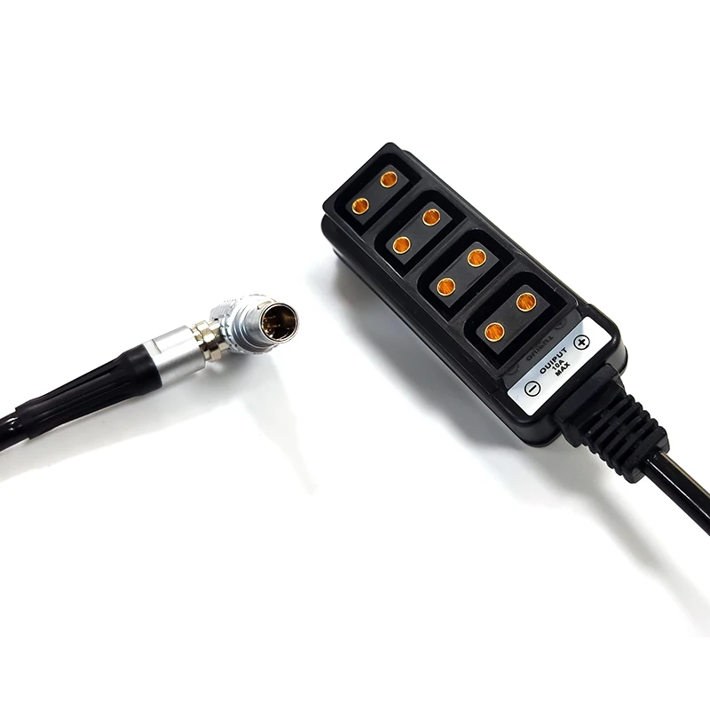 ARRI AMIRA/XT камера 12v 2pin питание до 4 D-tap Мощность камеры DTAP четырехходовой сплиттер для светильник/монитор/лампы