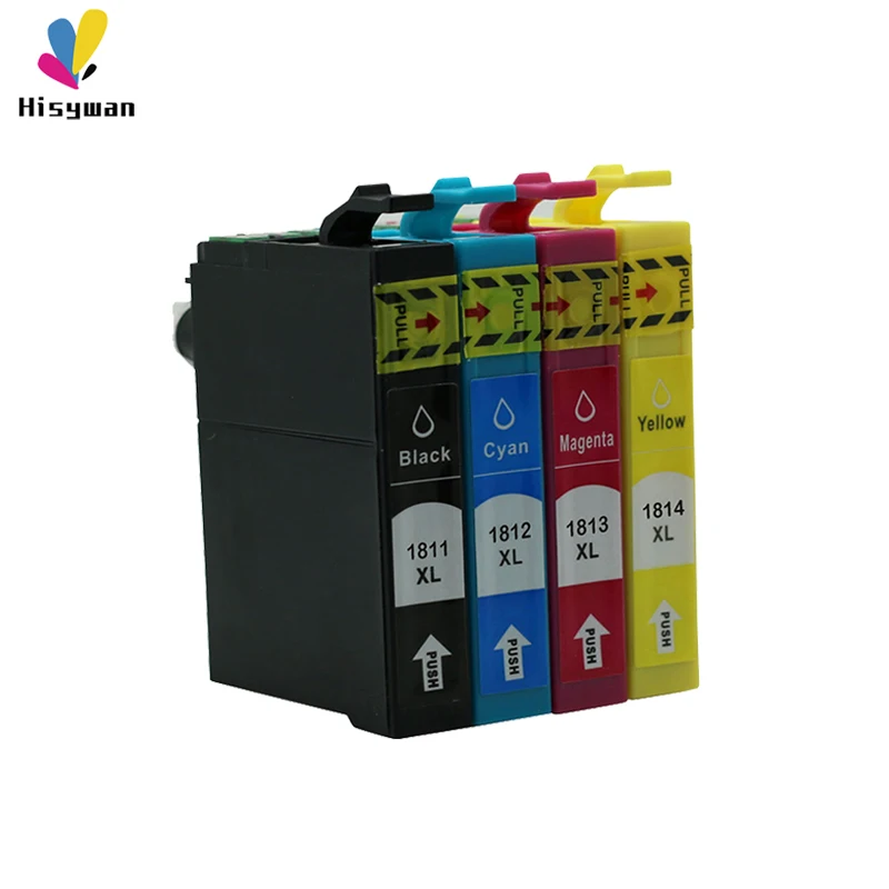 

T1811 новый совместимый чернильный картридж для Epson 1811 Бытовая фотография/102/202/205/302/305/405WH 402/212/215/312/315