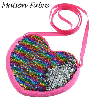 

Maison Fabre Bag children girls crossbody bag bling girls mini coin purse cute cartoon bag 2019 Princess girls zipper handbags