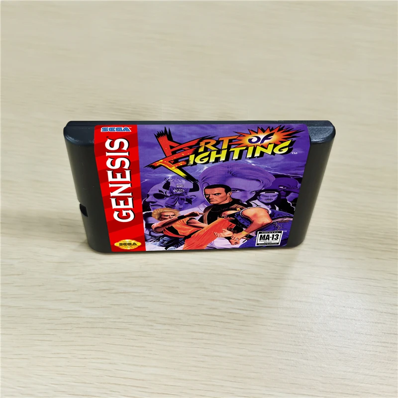 Картридж для игр Art of Fighting - 16 бит MD консоли MegaDrive Genesis | Электроника