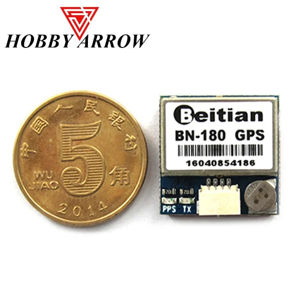 

Dual GLONASS+GPS BN-180 BN180 Micro Double Smallest Mini GPS Antenna Module UART TTL For CC3D F3 RC FPV Racing Drone