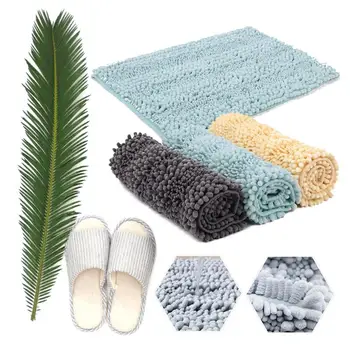 

Water Uptake Sofa Chenille Mattress Bright Fluffy Chenille Carpet Chenille Rug Mat Bedroom Warm Anti-Skid Floor Decoration Home