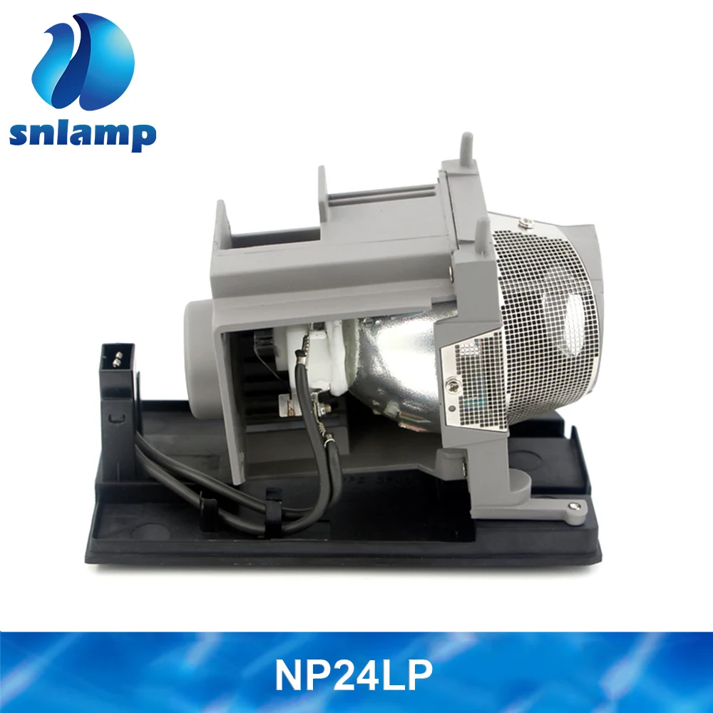SNLAMP High Quality Compatible / Original Replacement Projector Lamp Bulb with Housing NP24LP for NEC NP-PE401H+ PE401H