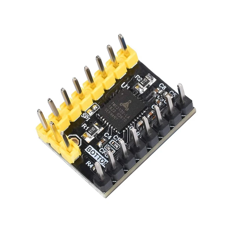 TMC2130 V3.0 шаговый двигатель StepStick бесшумный драйвер с радиатором для 3D-принтера плата управления 4 пачки(SPI