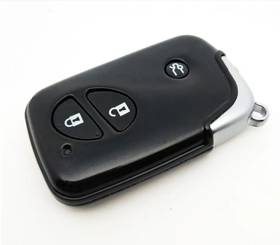 Key Case Car Key Shell Car Remote Key Car Key Key Shell 3 Button Replacement Smart Remote Key Shell Case For BYD F3 F0 L3 G3 S6 E6 M6 S7 With Emergency Uncut Key Blade