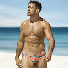 Men sexy swimwear briefs swimsuits trunks swimming shorts Surf Board Shorts Swim Suits low rise bathing men bikini size XXL