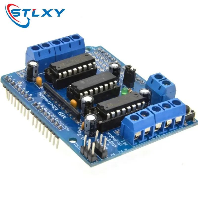 Stepper Motor Driver DC Motor Driver Motion Controller Board L293D Motor Drive Shield dual for arduino Duemilanove
