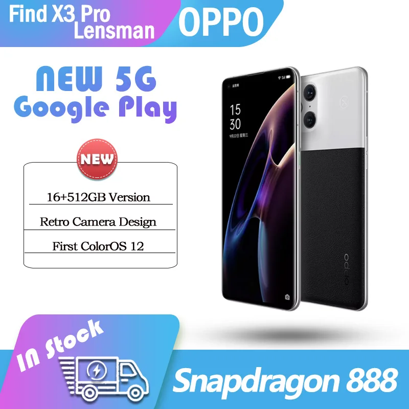 OPPO Find X3 Pro 5G - 12GB RAM and 256GB Storage SIM Free Smartphone (6.7  inch, Dual 50MP Quad Camera, Snapdragon 888 Processor, Dual SIM) - Black :  : Electronics & Photo