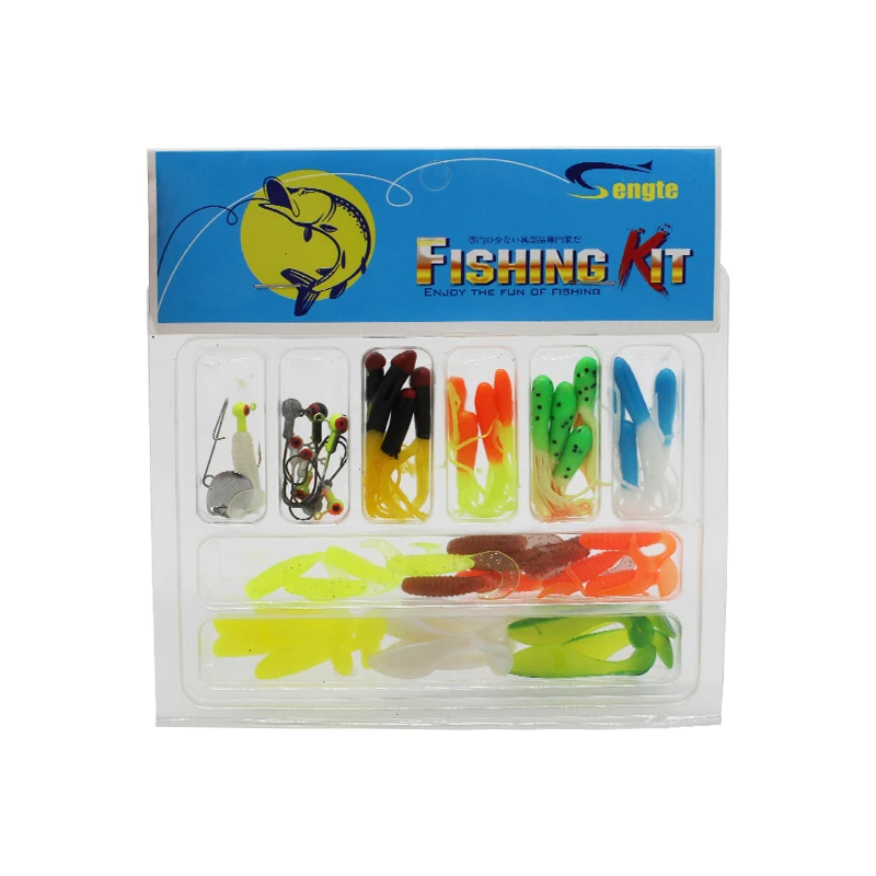 set Gorgons рыболовные снасти мягкие приманки комплект джиг голова плавать Shad Искусственные воблеры Рыбалка Мягкая приманка набор - Цвет: set