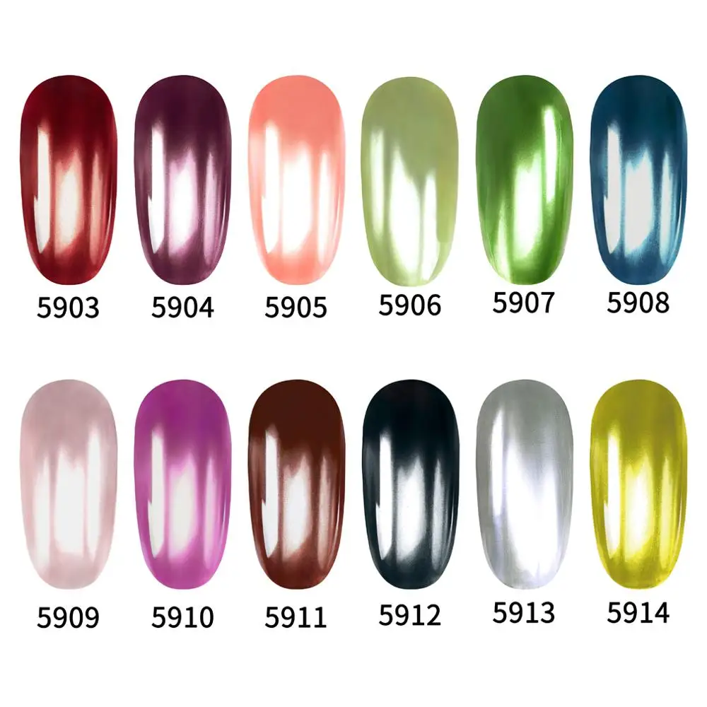 Гель лак для ногтей металлический зеркальный стойкий 10 мл|elite99 10ml|uv gel polishgel polish |