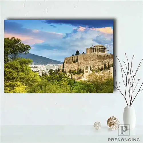 Пользовательские Холст плакат the_acropolis_in _ Печатный постер ткань стены искусства