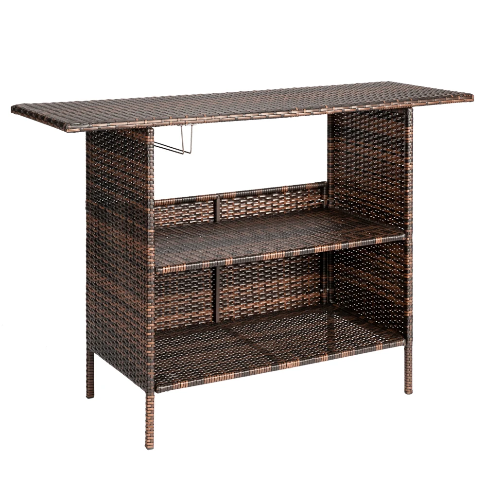 

Барный стол практичный стол современный стильный и красивый барный стол коричневый градиент