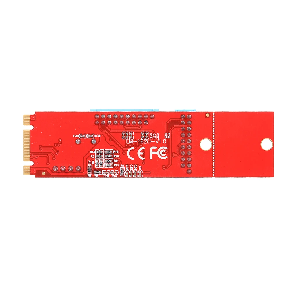 NGFF M.2 к USB3.0 адаптер карты 19Pin 2 порт конвертер Поддержка порта 2260/2280 | Компьютеры и