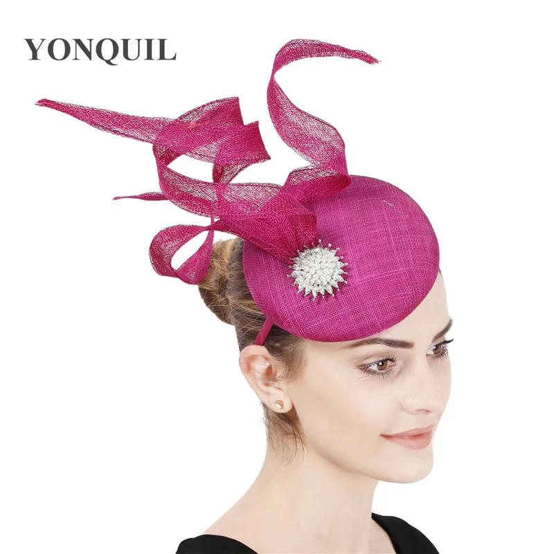 4 Layer Sinamay Wedding Millinery Hat 